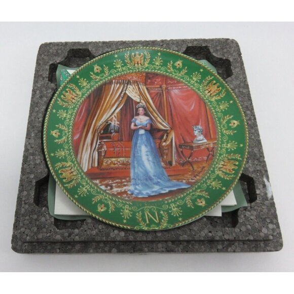 Le Souvenir Limited Edition JOSEPHINE and NAPOLEON Plate from 1986 Vintage - Picture 5 of 10